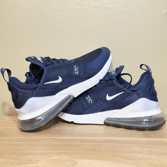 Nike Air Max 270 Midnight Navy Blue White AH8050-406 Men\'s Size 8 main image 5